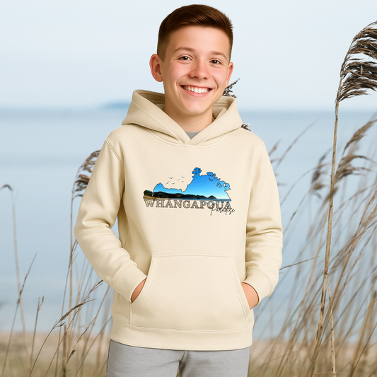 Whangapoua = Paradise - Boy's Hoodie