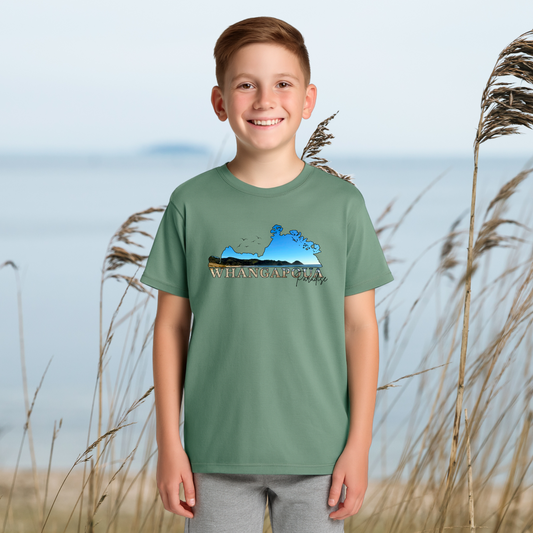 Whangapoua = Paradise - Boy's Tee
