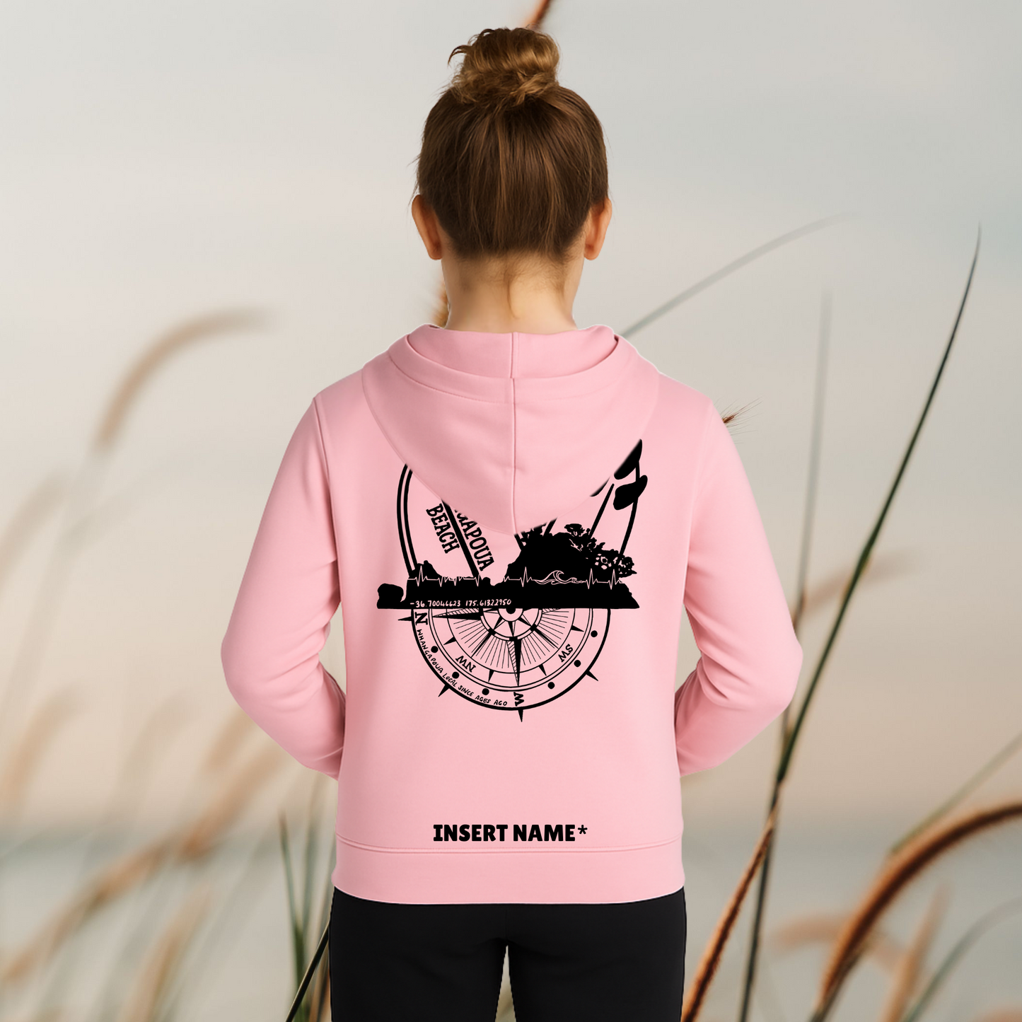 Whangapoua Beach - Girl's Hoodie
