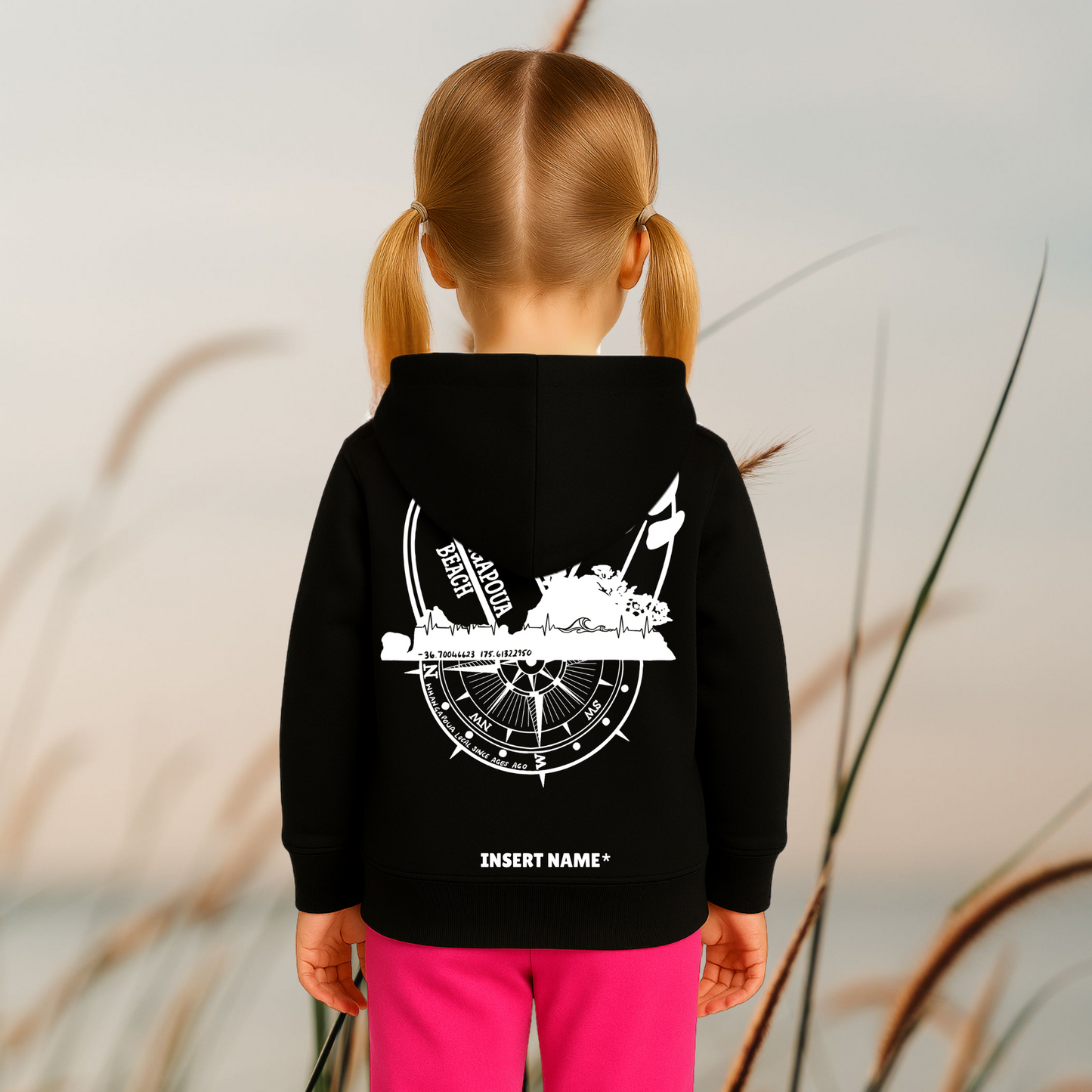Whangapoua Beach - Girl's Hoodie